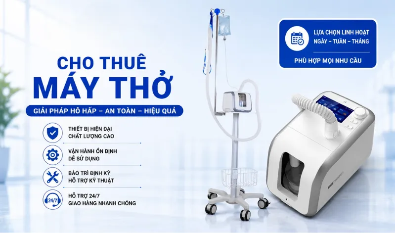 Cho thuê máy thở